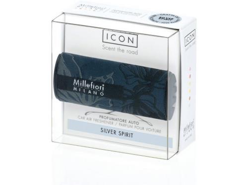 Millefiori Milano Vôňa do auta Icon Textil Floral Silver Spirit