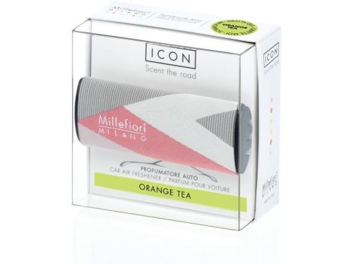 Millefiori Milano Vôňa do auta Icon Textil Geometric Orange Tea