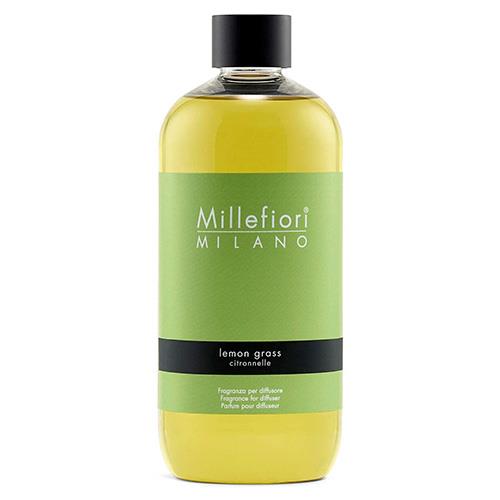 Millefiori Milano Náhradná náplň do arómy difuzéra Natural Lemon Grass 250 ml