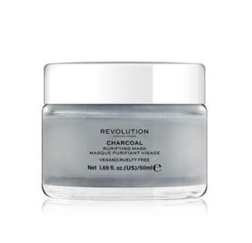 Revolution Skincare Čistiaca maska na tvár s aktívnym uhlím (Purifying Charcoal Mask) 50 ml