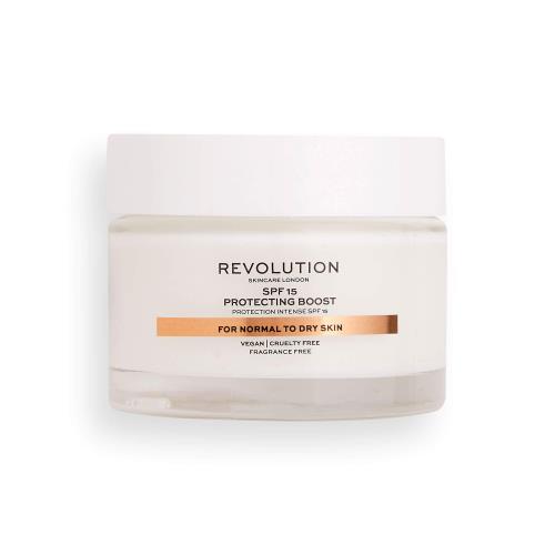 Revolution Skincare Denný krém pre normálnu až suchú pleť SPF 15 (Moisture Cream SPF15 Normal to Dry Skin) 50 ml