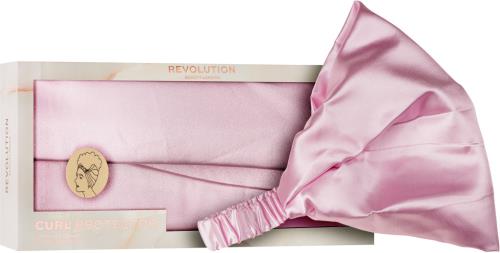 Revolution Haircare Kozmetická čelenka Satin Pink (Curl Protector)