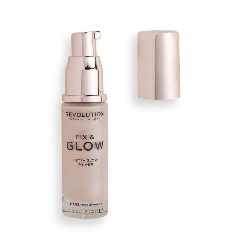 Revolution Podkladová báza pod make-up Fix & Glow (Ultra Glow Primer) 25 ml
