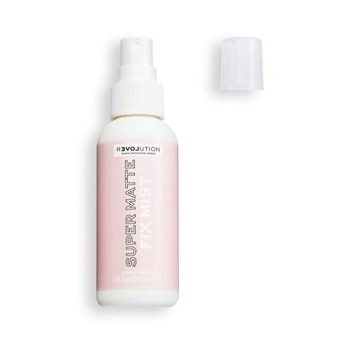 Revolution Matujúci fixačný sprej a podkladová báza Relove Super Matte (Fix Mist) 50 ml
