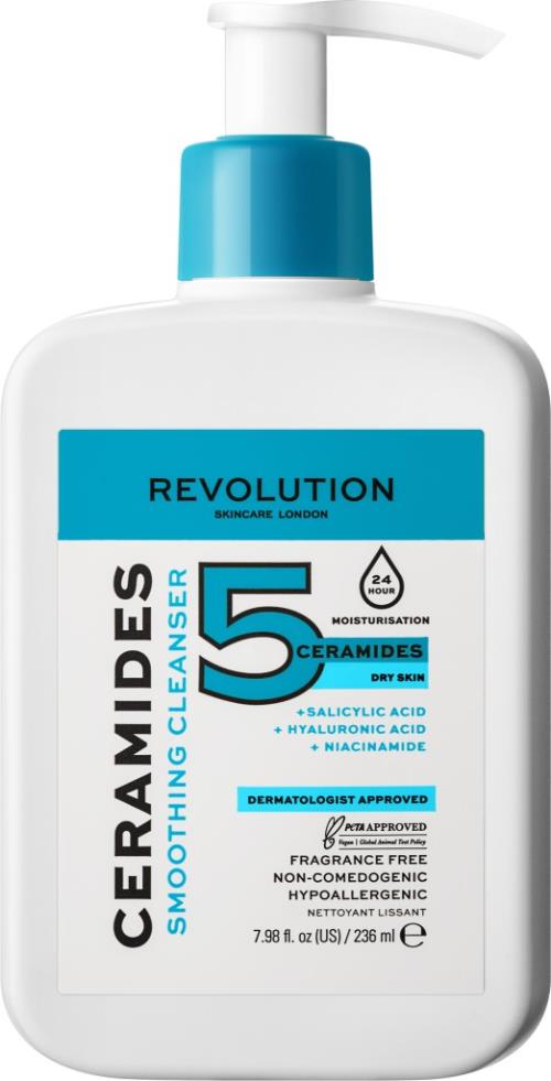 Revolution Skincare Čistiaci gél Ceramides (Smoothing Cleanser) 236 ml