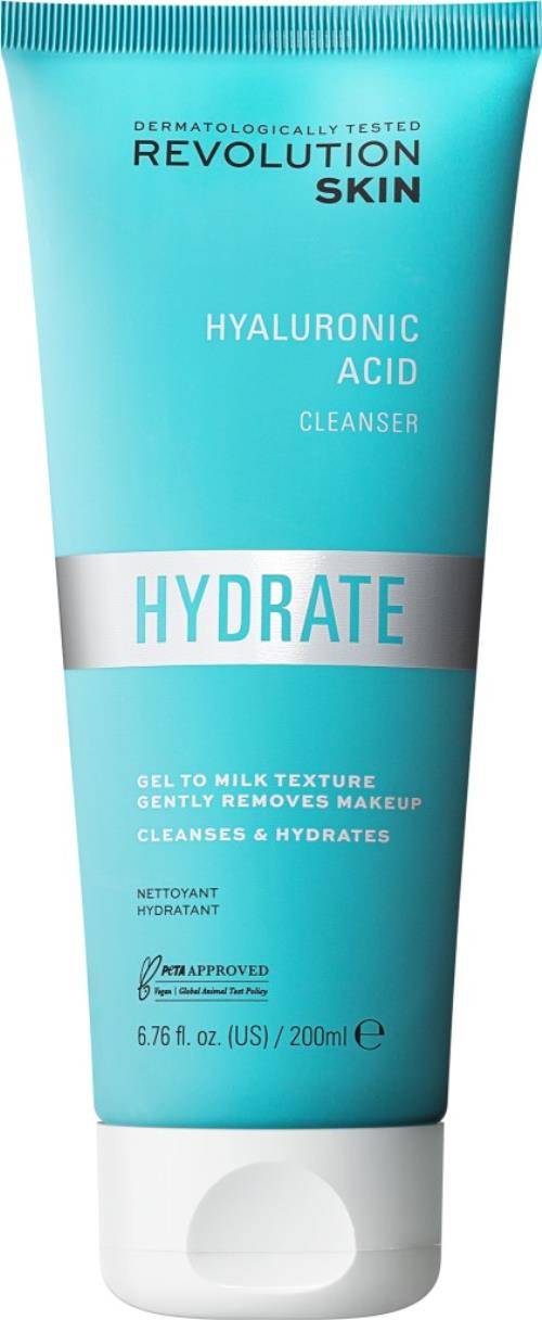 Revolution Skincare Hydratačný čistiaci krém Hydrate (Hyaluronic Acid Cleanser) 200 ml