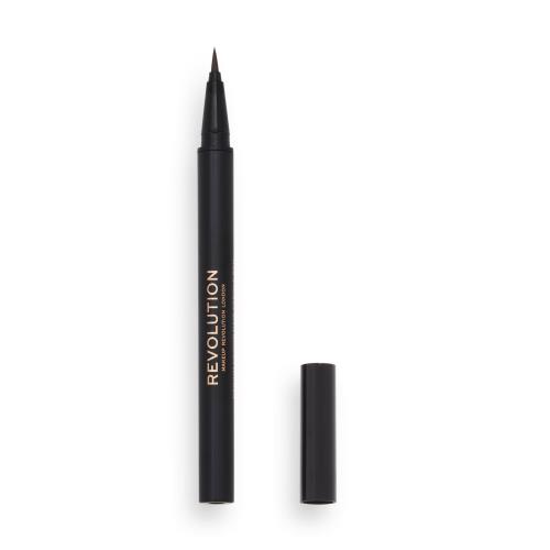 Revolution Ceruzka na obočie Medium Brown Hair Stroke (Brow Pen) 0,5 ml