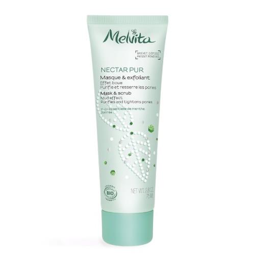 Melvita Čistiaca maska a peeling Nectar Pur (Mask & Scrub) 75 ml