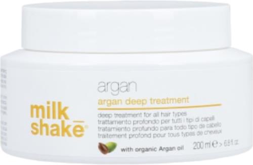 Milk Shake Hĺbková maska s arganovým olejom pre všetky typy vlasov (Argan Deep Treatment) 200 ml