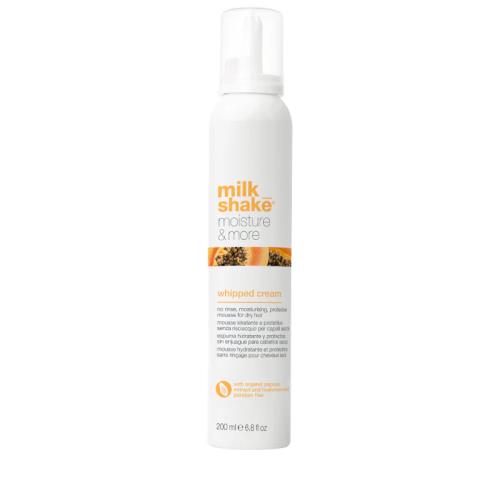 Milk Shake Hydratačná bezoplachová pena na vlasy Moisture & More (Whipped Cream) 200 ml