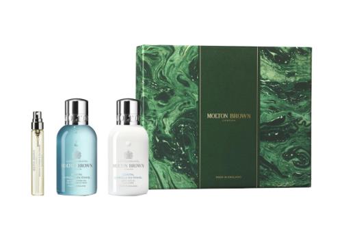 Molton Brown Darčeková sada Coastal Cypress & Sea Fennel Travel Collection