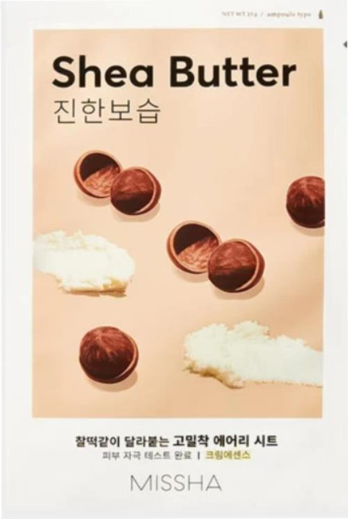 Missha Hydratačná pleťová maska Airy Fit Sheet Mask (Shea Butter) 1 ks