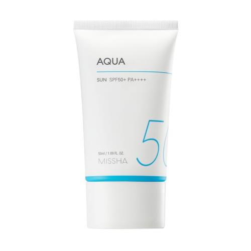 Missha Opaľovací gélový krém na tvár SPF 50 Aqua Sun (All Around Safe Block Aqua Sun Gel) 50 ml