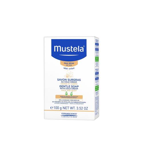 Mustela Detské jemné mydlo na tvár a telo (Gentle Soap with Cold Cream) 100 g
