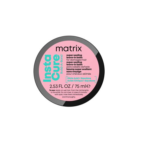 Matrix Obnovujúci balzam pre poškodené vlasy Instacure Build a Bond (Leave In Balm) 75 ml