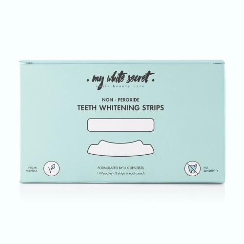My White Secret Bieliace pásiky na zuby Whitening Strips 14 ks