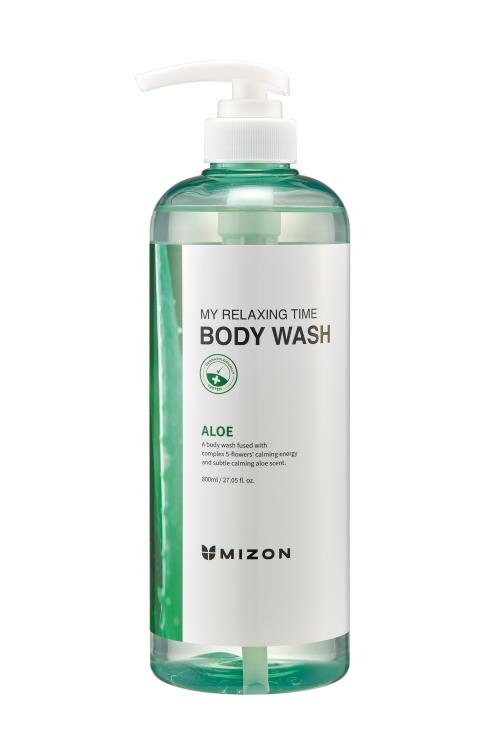 Mizon Svieži sprchový gél My Relaxing Time Aloe (Body Wash) 800 ml