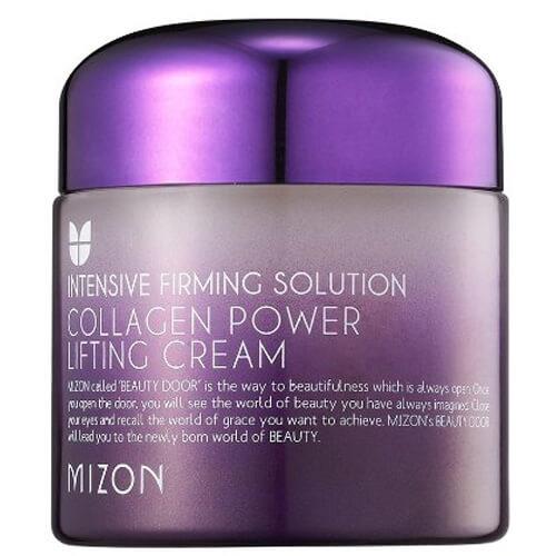 Mizon Vypínací pleťový krém s obsahom 75% morského kolagénu (Collagen Power Lifting Cream) 75 ml