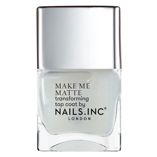 Nails.Inc Zmatňujúci vrchný lak na nechty Better On Top Make Me Matte (Transforming Top Coat) 14 ml