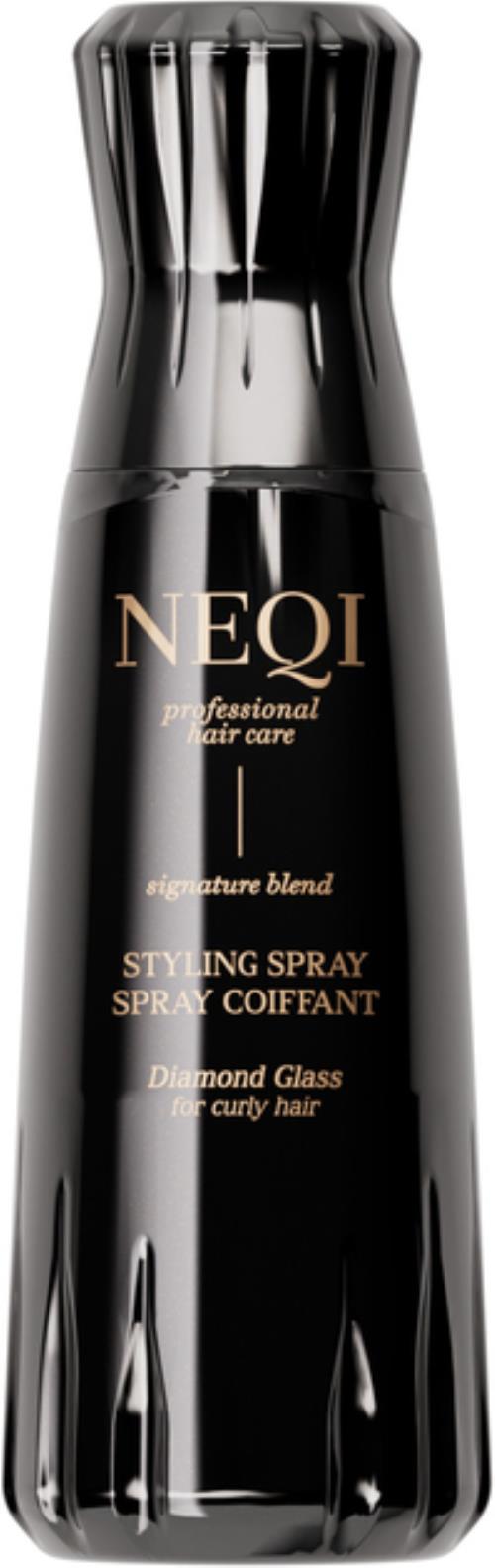 NEQI Stylingový sprej pre kučeravé vlasy Diamond Glass (Styling Spray) 180 ml