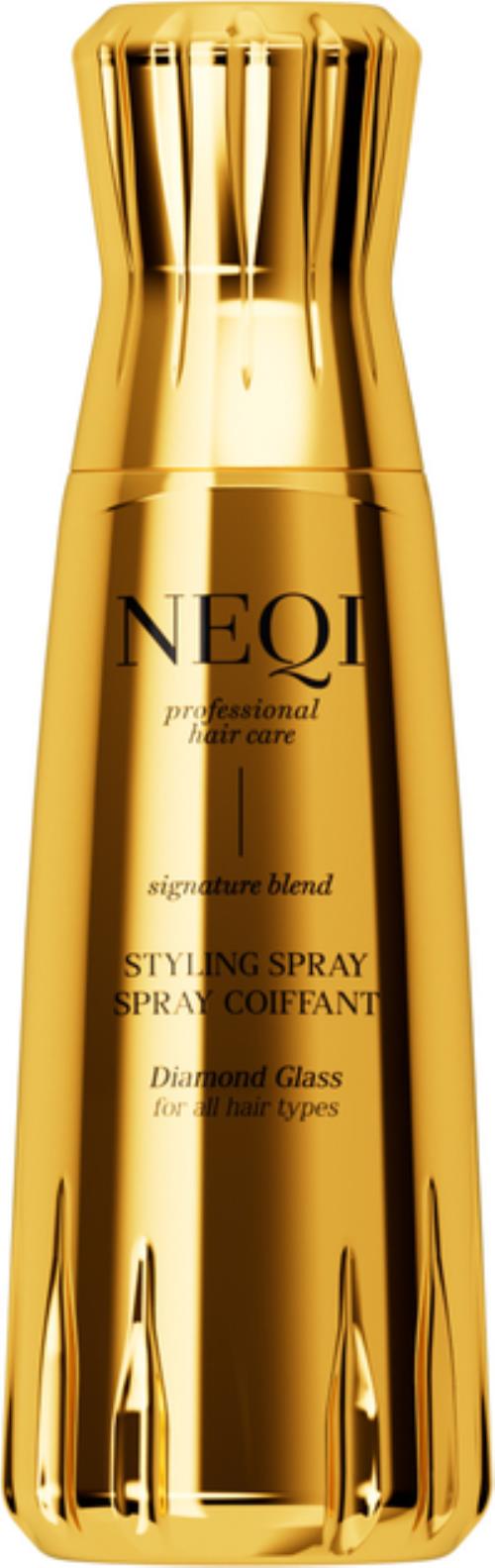 NEQI Stylingový sprej pre lesk vlasov Diamond Glass (Styling Spray) 180 ml