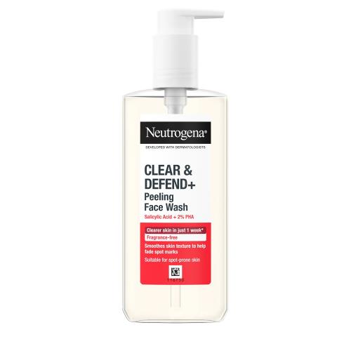 Neutrogena Čistiaci gél proti pupienkom Clear & Defend + (Facial Wash) 200 ml