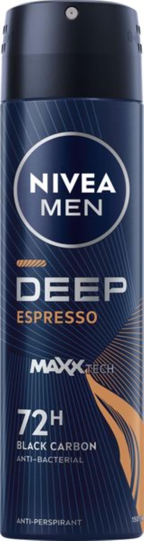 Nivea Antiperspirant v spreji pre mužov Men Deep Espresso 150 ml