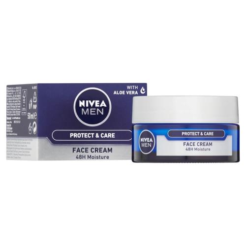 Nivea Intenzívny hydratačný krém pre suchú pleť pre mužov (Face Care) 50 ml
