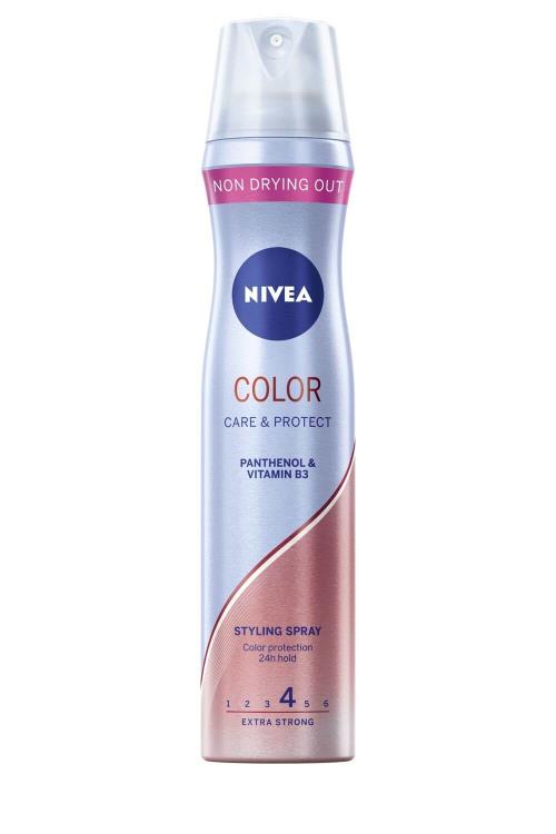 Nivea Lak na vlasy pre žiarivú farbu vlasov Color Care & Protect 250 ml