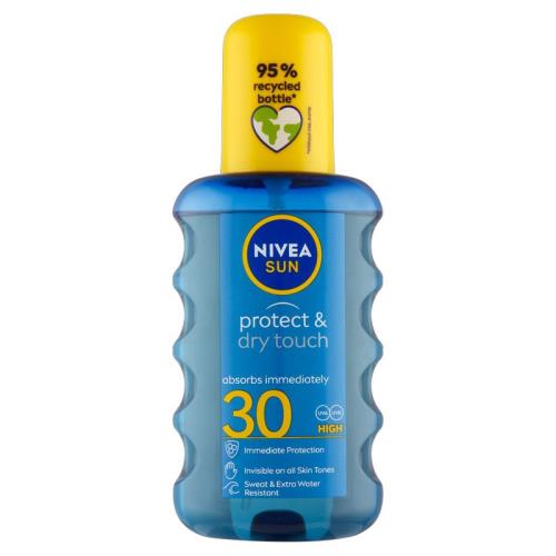 Nivea Neviditeľný sprej na opaľovanie Protect & Refresh SPF 30 200 ml