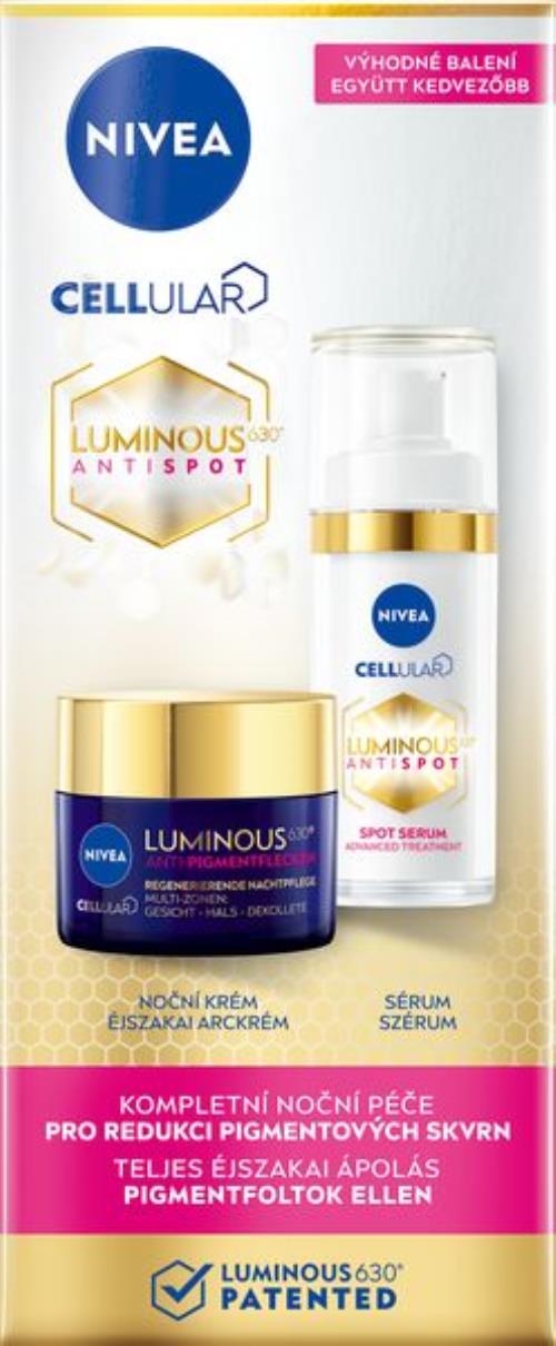 Nivea Darčeková sada pleťovej starostlivosti Cellular Luminous Antispot