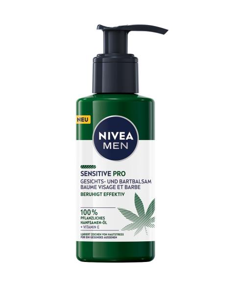 Nivea Pleťový balzam na tvár a fúzy Sensitive Pro 150 ml