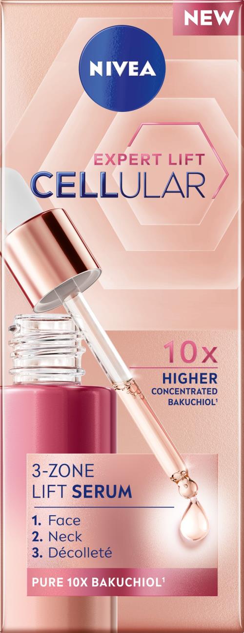 Nivea Pleťové sérum Cellular Expert Lift (3-Zone Lift Serum) 30 ml