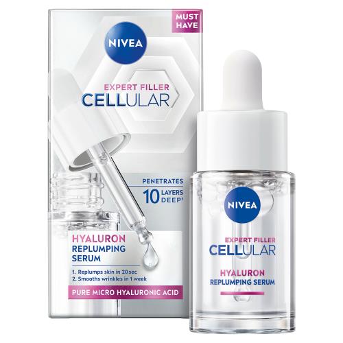 Nivea Hydratačné sérum proti vráskam Cellular Expert Filler Hyaluron 15 ml