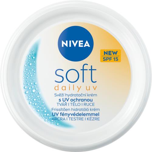 Nivea Hydratačný krém s UV ochranou SPF 15 Soft (Daily UV Cream) 100 ml