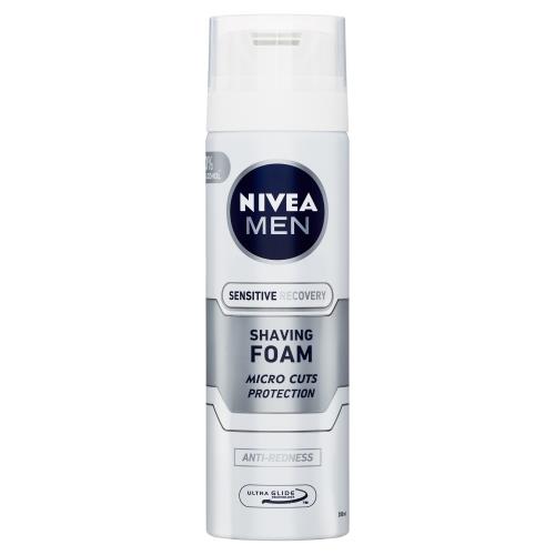 Nivea Pena na holenie pre mužov Sensitive Recovery (Shaving Foam) 200 ml