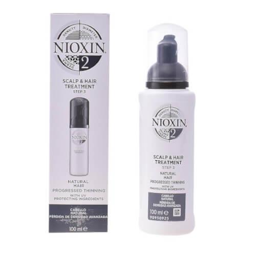 Nioxin Vlasová kúra pre jemné výrazne rednúce prírodné vlasy System 2 (Scalp & Hair Treatment) 100 ml