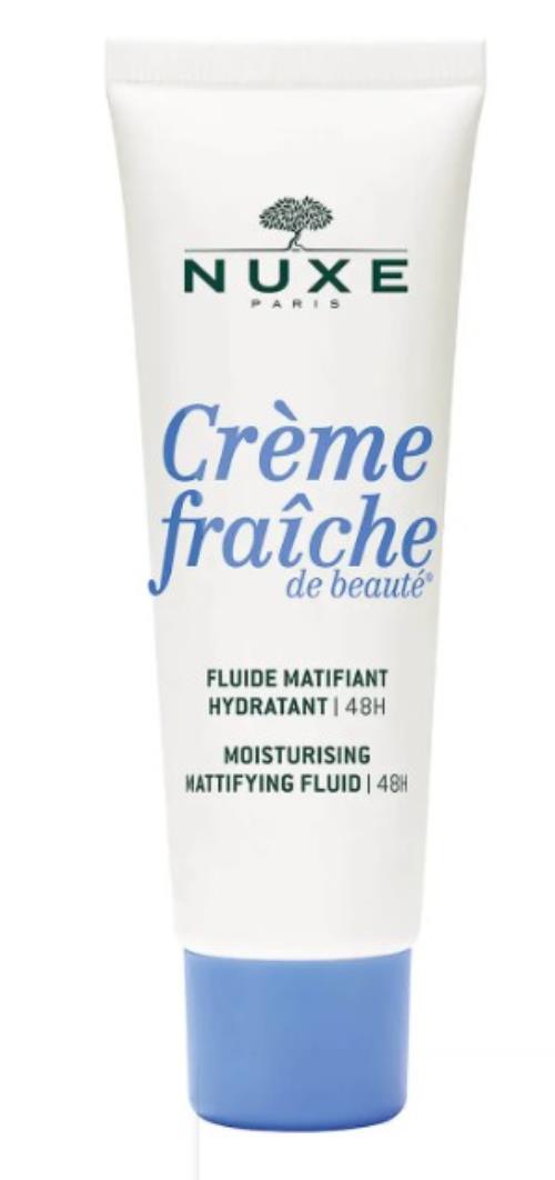 Nuxe Hydratačný zmatňujúci fluid pre zmiešanú pleť Crème Fraîche de Beauté (Moisturising Mattifying Fluid) 50 ml