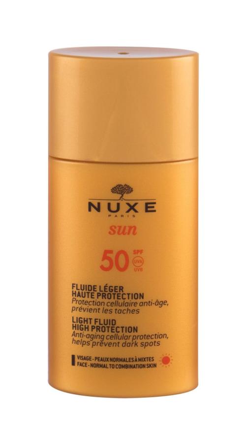 Nuxe Krém na tvár s fluidnou textúrou SPF 50 Sun (Light Fluid High Protection) 50 ml
