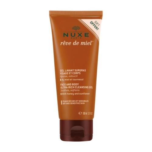 Nuxe Umývací gél na tvár a telo Reve de Miel (Ultra Rich Cleansing Gél) 100 ml