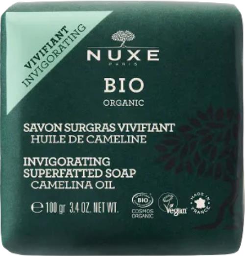 Nuxe Tuhé mydlo na tvár a telo Bio Organic Invigorating (Superfatted Soap) 100 g