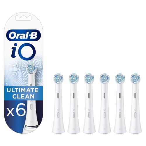 Oral B Náhradné kefkové hlavice iO Ultimate Clean White 6 ks