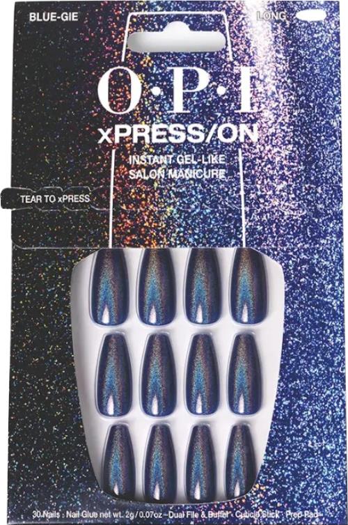 OPI Gélové nechty xPRESS/ON (Press-On Nails - Blue-Gie)
