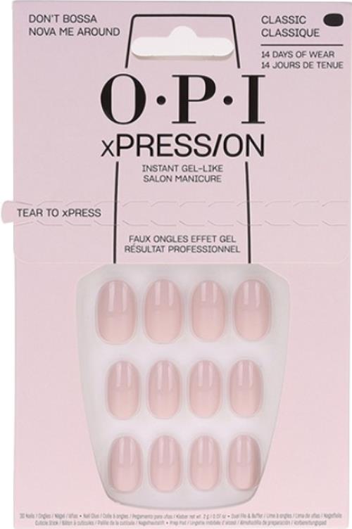 OPI Gélové nechty xPRESS/ON (Press On Nails – Nechcem Bossa Nova Me Around)