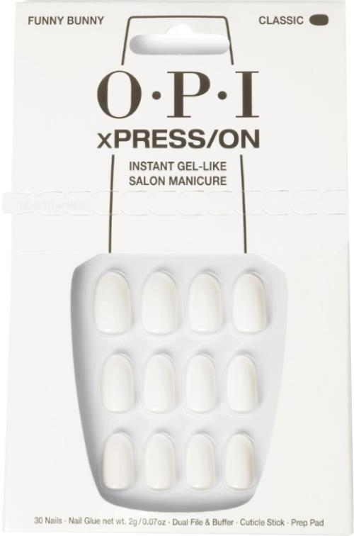 OPI Gélové nechty xPRESS/ON (Press On Nails - Funny Bunny)