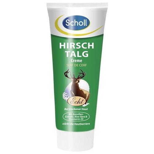 Scholl Bylinný krém pre suchú pokožku nôh aj rúk Hirsch Talg (Cream) 100 ml