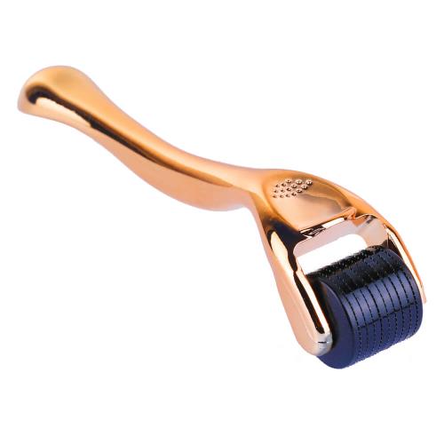 Palsar 7 Mikroihličkový valček na ošetrenie tváre (Single Microneedle Roller Golden Handle)