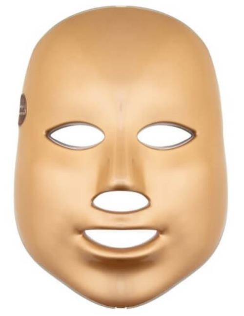 Palsar 7 Ošetrujúca LED maska na tvár zlatá (LED Mask 7 Colors Gold)