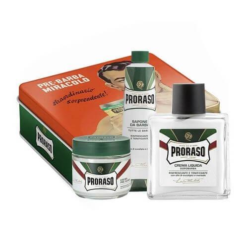 Proraso Klasická darčeková súprava na holenie Green
