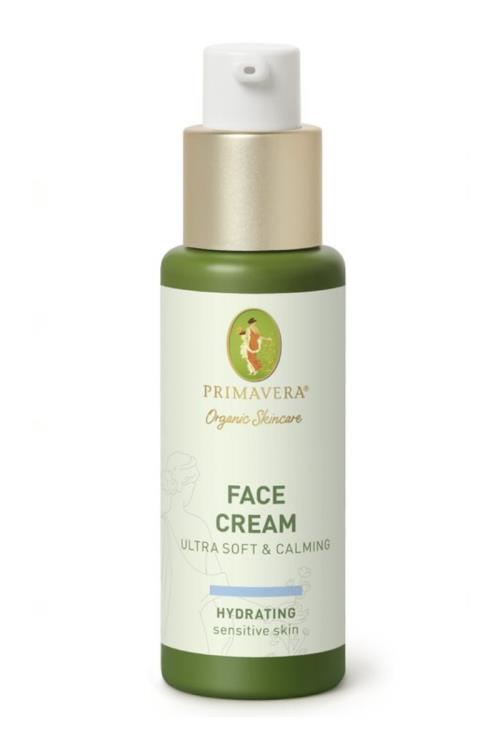 Primavera Pleťový krém pre normálnu a citlivú pleť Ultra soft & Calming (Face Cream) 30 ml